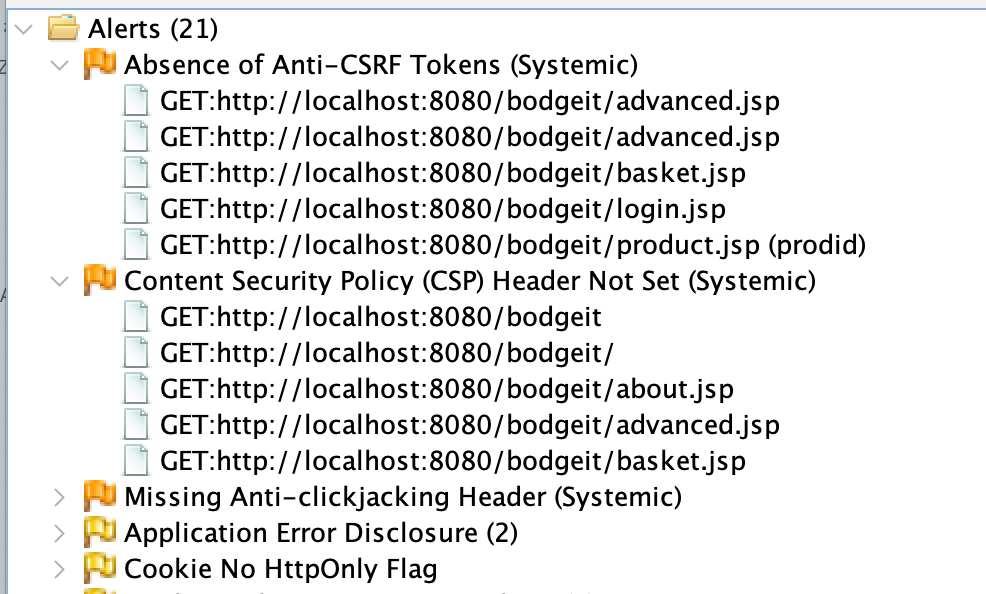 Alert Tree with Systemic Alerts
